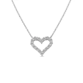 14KW  HEART NECKLACE (151N126A)
