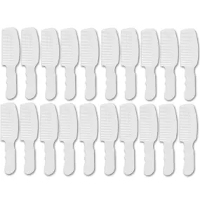 20 Units Wahl Flat Top Comb White #3329-100