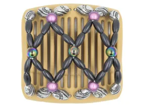 African Butterfly Chameleon Hair Comb - Ndalena Blonde 23