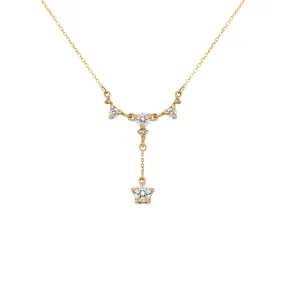 Brilliant Diamond Lune Palace Necklace