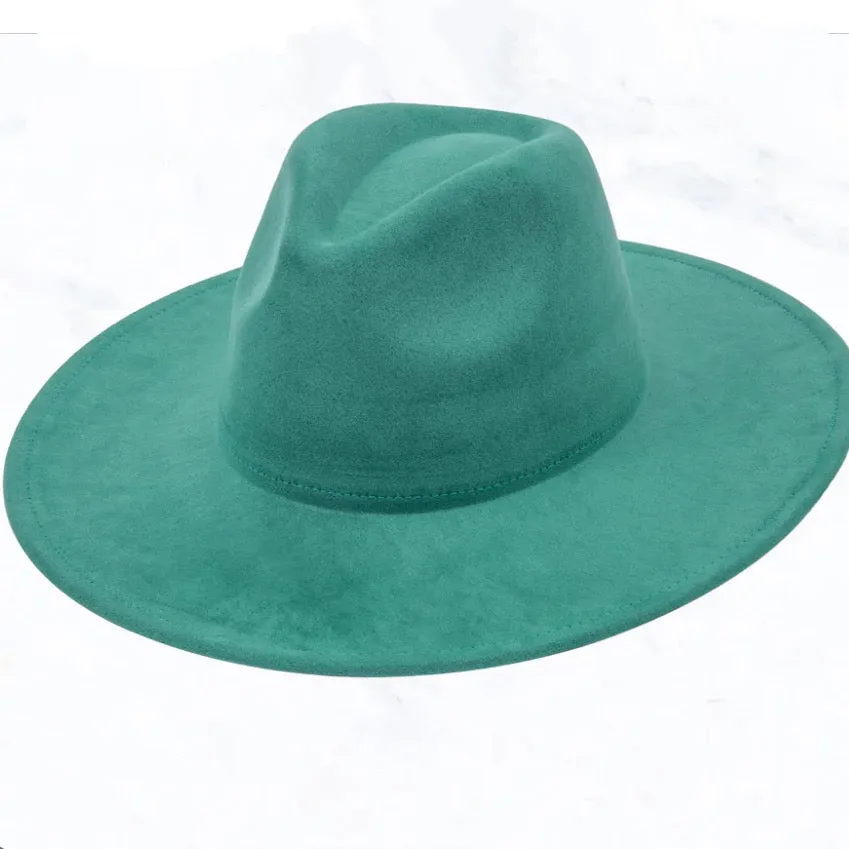 Peacock Gold Feather & Turquoise Slab Hat Band   Choice of Hat 985v
