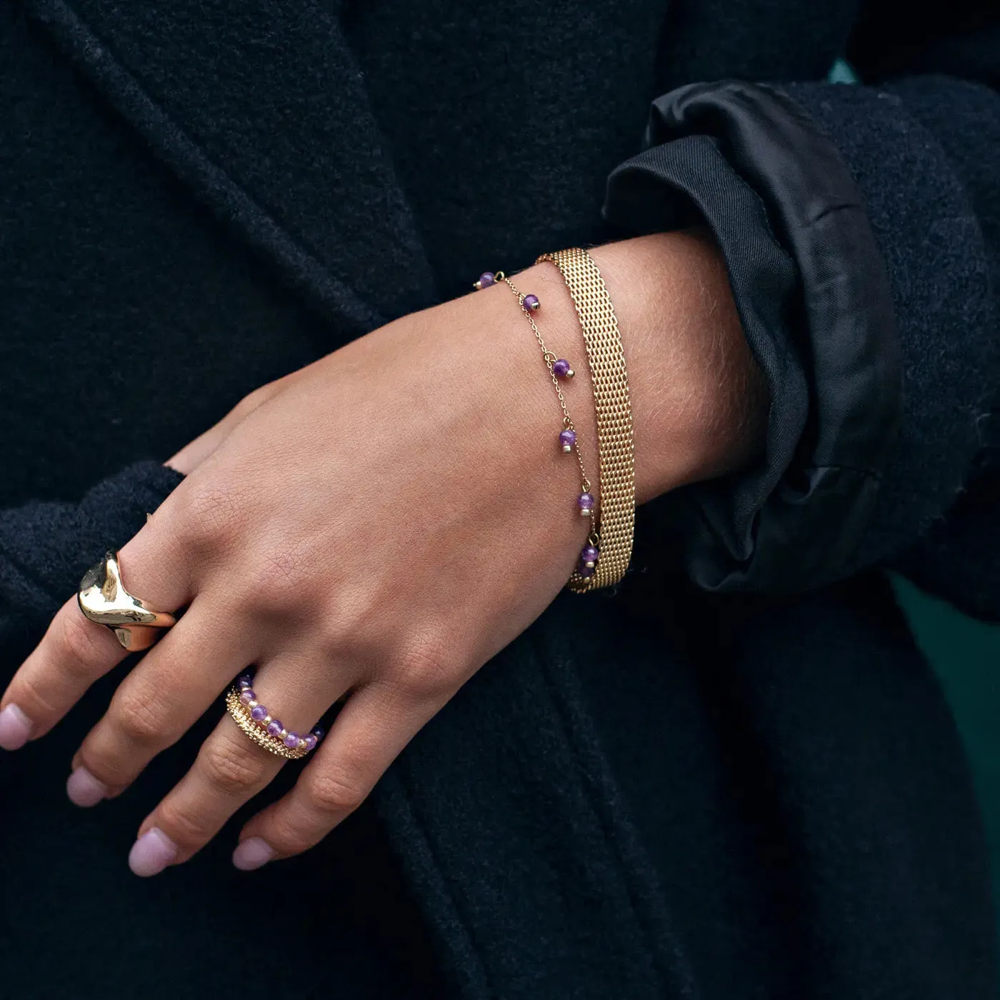Semi Precious Delicate Bracelet