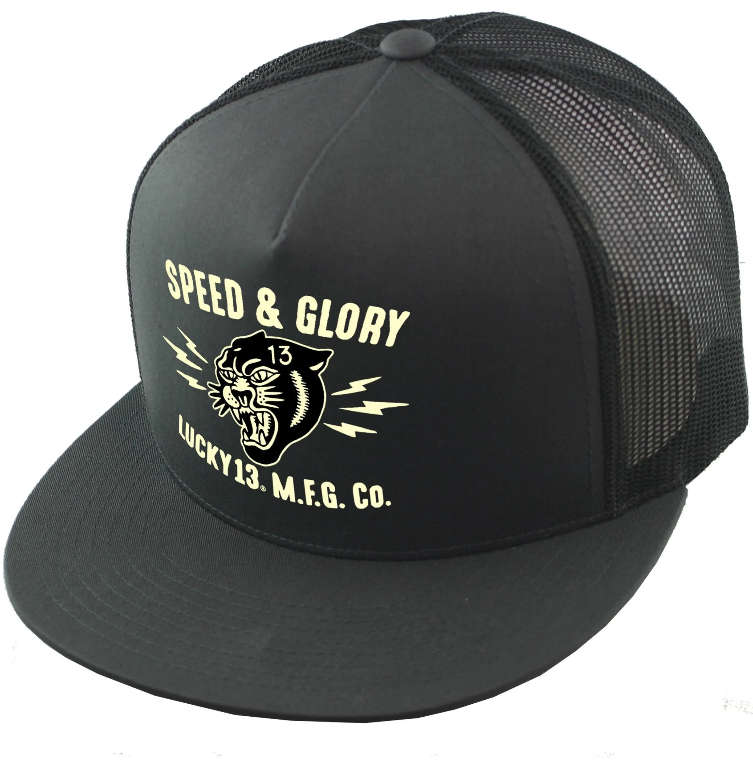 The PANTHER HEAD Trucker Cap
