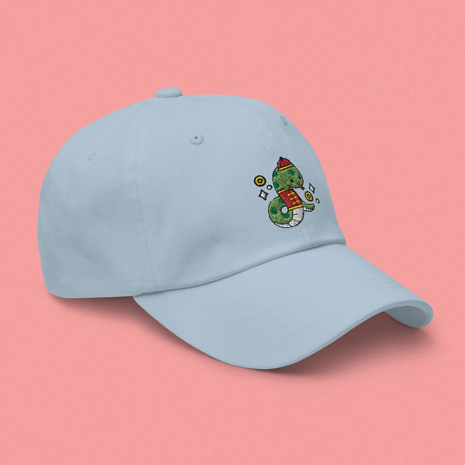 Year of the Snake Embroidered Cap